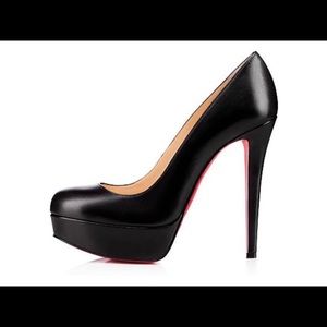 Christian Louboutin - Bianca. 140 Black leather
